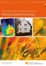 Titelbild Broschüre Altbaumodernisierung. Quelle: Stadt Oldenburg