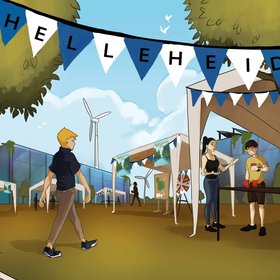 Grafik Helleheide Sommerfest 2021 Grafik: Quantumfrog GmbH Grafik Helleheide Sommerfest 2021 Grafik: Quantumfrog GmbH