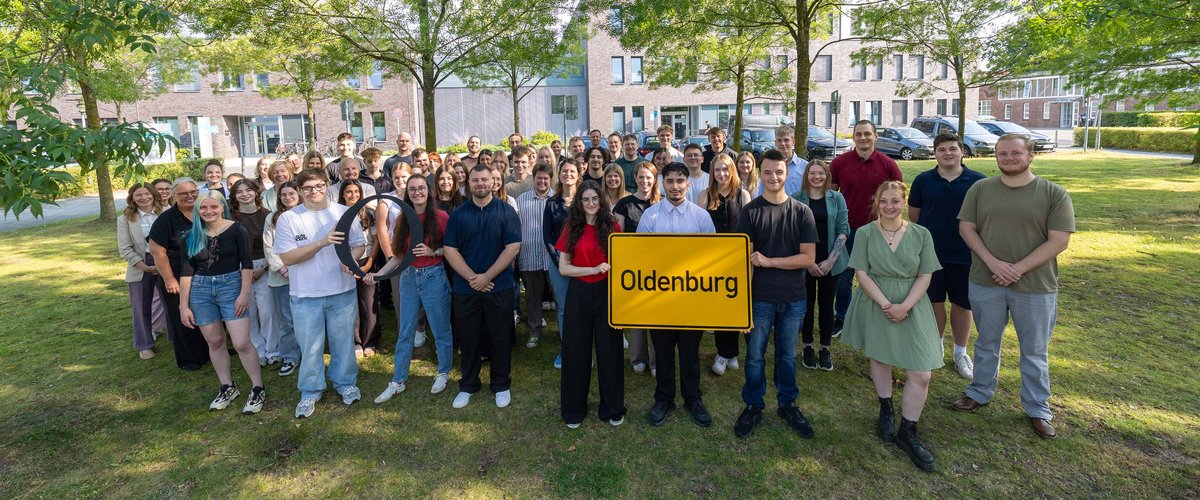 58 Nachwuchskräfte haben ihre Ausbildung oder ihr Studium Anfang August 2026 bei der Stadt Oldenburg gestartet. Foto: Sascha Stüber