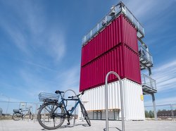 Aussichtsplattform auf dem Fliegerhorst. Foto: Sascha Stüber