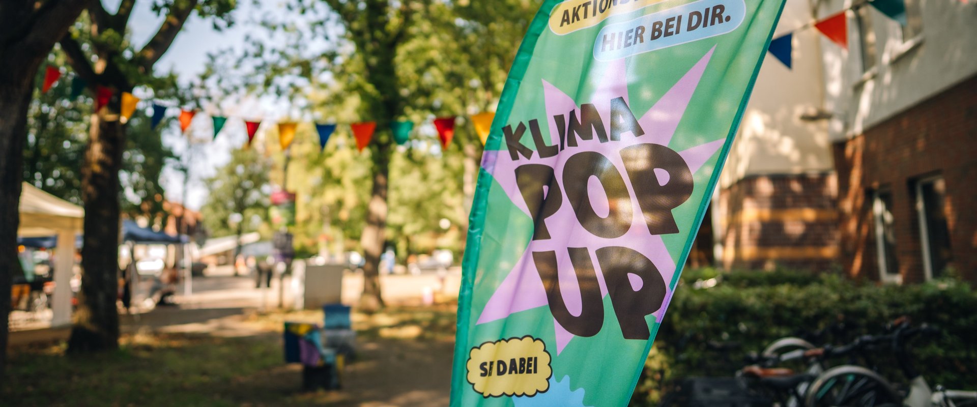 Nach dem Start in Bloherfelde/Eversten gastiert das KLIMA POP-UP mit einem informativen und unterhaltsamen Programm ab 26. Oktober im Kulturzentrum Rennplatz. Foto: Florian Skupin