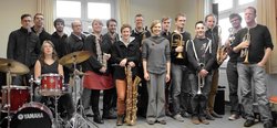 Die M-Band der Musikschule. Foto: Philipp Pumplün