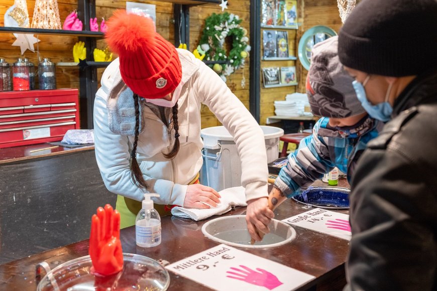 Wachskunst auf dem Lamberti-Markt 2021. Foto: Sascha Stüber