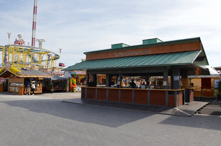 Der „Schinderhannes“ der Spießbraten GmbH auf dem Kramermarkt 2026. Foto: Sascha Stüber