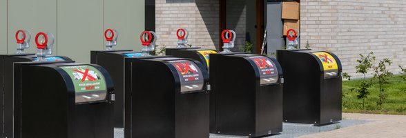 Unterflursysteme auf dem Fliegerhorst-Areal installiert. Foto: Sascha Stüber
