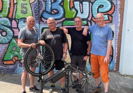 Die ehrenamtlichen Helfer von „Rad-Ini“ kümmern sich um Reparaturen gebrauchter Fahrräder und geben sie für kleines Geld an Menschen mit geringem Einkommen ab. Foto: Stadt Oldenburg