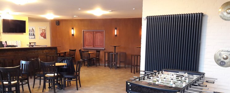 Innenansicht des Cafés