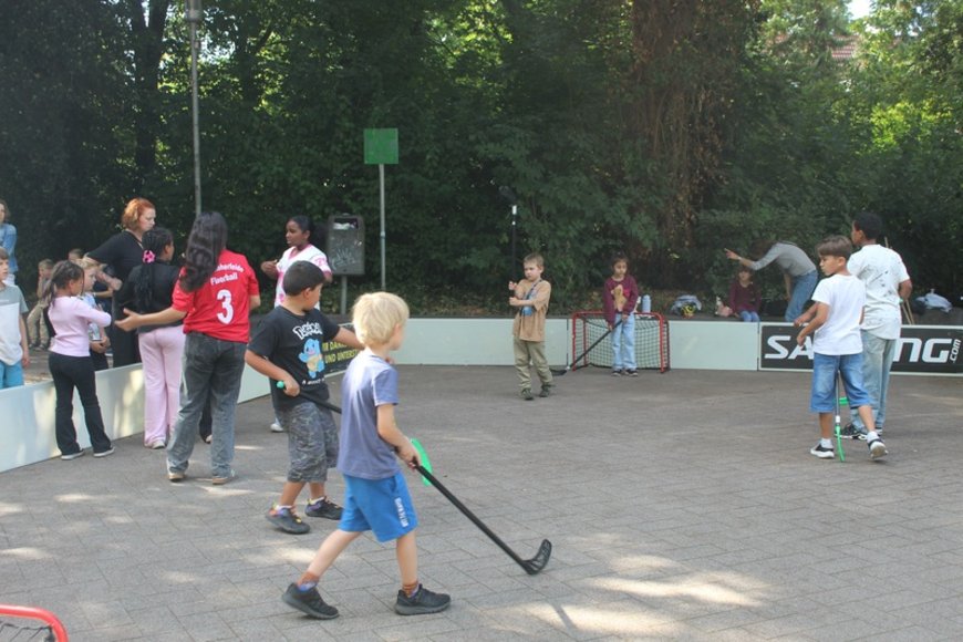 Hockeyfeld, TuS Bloherfelde. Foto: Sonja Deuling