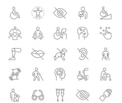 Symbole zur Inklusion. Quelle: Giorgi Gogitidze/i-Stock