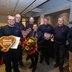 Vorschau: Bürgermeisterin Petra Averbeck, Vertreter der Freiwilligen Feuerwehr Oldenburg - Eversten und Michael Lorenz (Leiter des Bürger- und Ordnungsamtes) bei der Ehrung am 1. Oktober 2025. Foto: Sascha Stüber