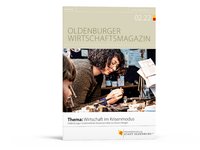Das Titelbild des Oldenburger Wirtschaftsmagazins 2.22 zeigt Tina Stöhr, Inhaberin von „TiTo – Manufaktur für Geschmeide“, und eine Mitarbeiterin bei der Arbeit. Foto: Izabela Mittwollen