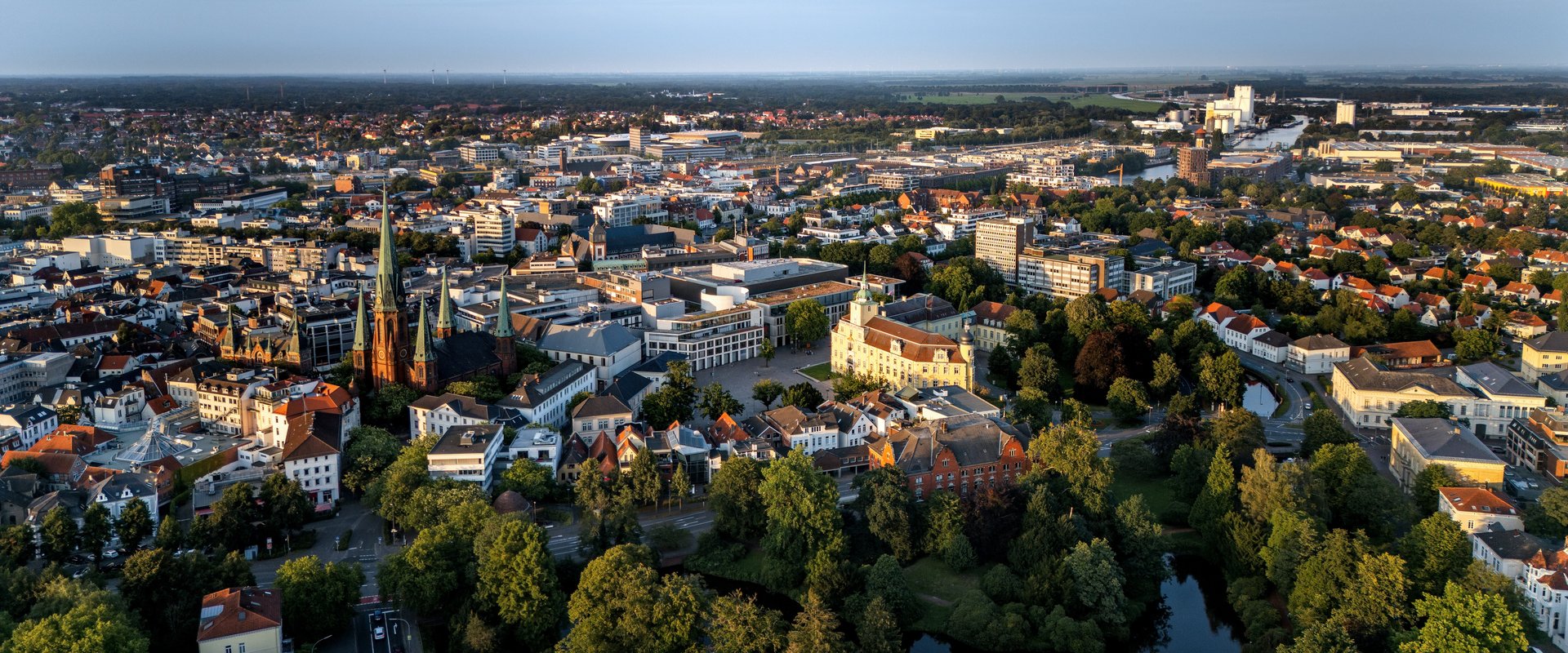 Blick über die Oldenburger Innenstadt. Foto: OTM/Izabela Mittwollen