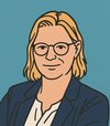 Zeichnung von Cornelia Fornefeld. Bild: Generiert mit ChatGPT