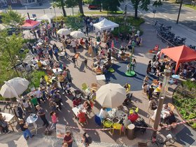 Klingenbergplatz Oldenburg. Foto: Renate Schulz