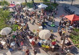 Klingenbergplatz Oldenburg. Foto: Renate Schulz