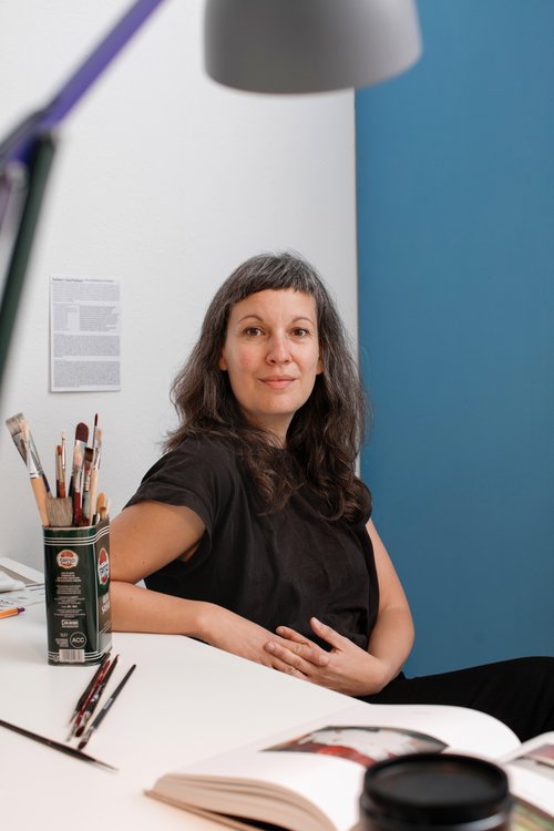 Enikö Gömöri ist für den Kinder- und Jugendbuchpreis der Stadt Oldenburg 2021 nominiert. Foto: Ulrich Hartmann