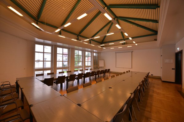Das Seminarram 2 im PFL mit Standardbestuhlung. Foto: Jörg Hemmen