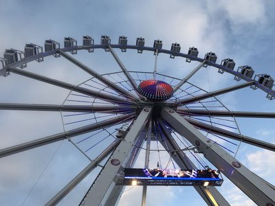 Das Riesenrad auf dem Kramermarkt 2019. Foto: Stadt Oldenburg