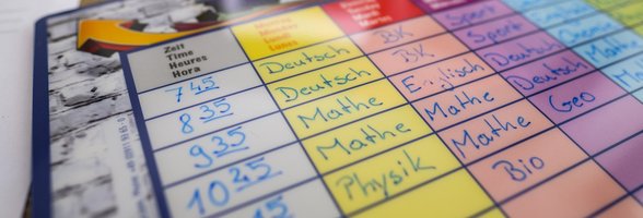 Stundenplan. Foto: Bruno/Pixabay