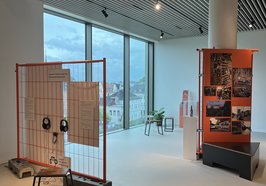 Blick in die Sonderausstellung „In der Stadt, statt im Museum“. Foto: Stadtmuseum Oldenburg
