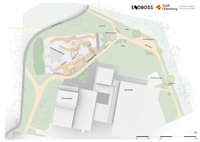 Die erweiterte Skateanlage am Brandsweg wird rund 1.250 Quadratmeter groß sein. Auch die umliegenden Grünflächen werden aufgewertet. Grafik: Büro endboss GmbH