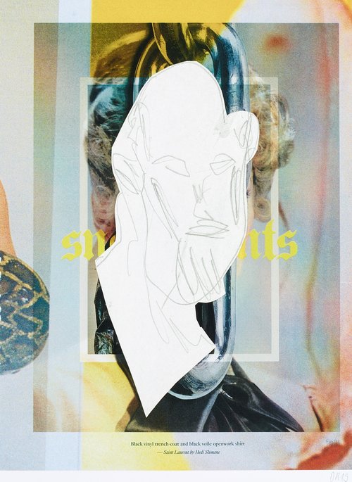 Daniel Richter, o. T., Farbsiebdruck, 2019 © Griffelkunst
