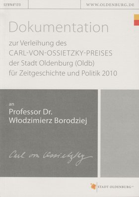Cover der Dokumentation 2010. © Stadt Oldenburg