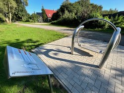 Auch der Slalomtrainer des Trimmpfads Krusenbusch kann ab sofort genutzt werden. Foto: Stadt Oldenburg