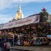 Vorschau: Das Kinderkarussell auf dem Schloßplatz beim Lamberti-Markt 2024. Foto: Sascha Stüber