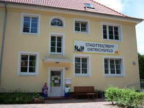 Gebäude des Stadtteiltreffs Dietrichsfeld. Foto: Stadt Oldenburg