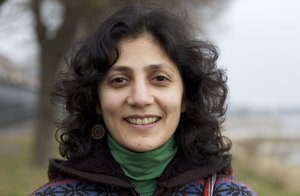 Die Komponistin Farzia Fallah. Foto: Hassan Sheidaei Die Komponistin Farzia Fallah. Foto: Hassan Sheidaei