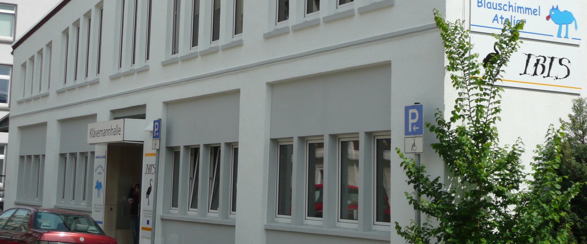 Ansicht der Klävemannhalle von der Klävemannstraße aus. Foto: Stadt Oldenburg