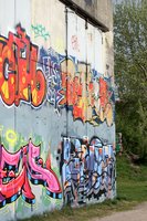 Graffiti am Oldenburger Utkiek. Foto: Stadt Oldenburg
