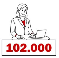 Serviceleistungen: Seit Anfang 2021 wird den Mieterinnen und Mietern des Technologie- und Gründungszentrum Oldenburg ein Zuschuss zu den Kosten für die Inanspruchnahme der dort angebotenen Serviceleistungspakete gewährt. 2025 wurden insgesamt 40 Unternehmen und zwei Forschungsinstitute mit einer Gesamtsumme von rund 102.000 Euro gefördert. Grafik: Sven Raschke