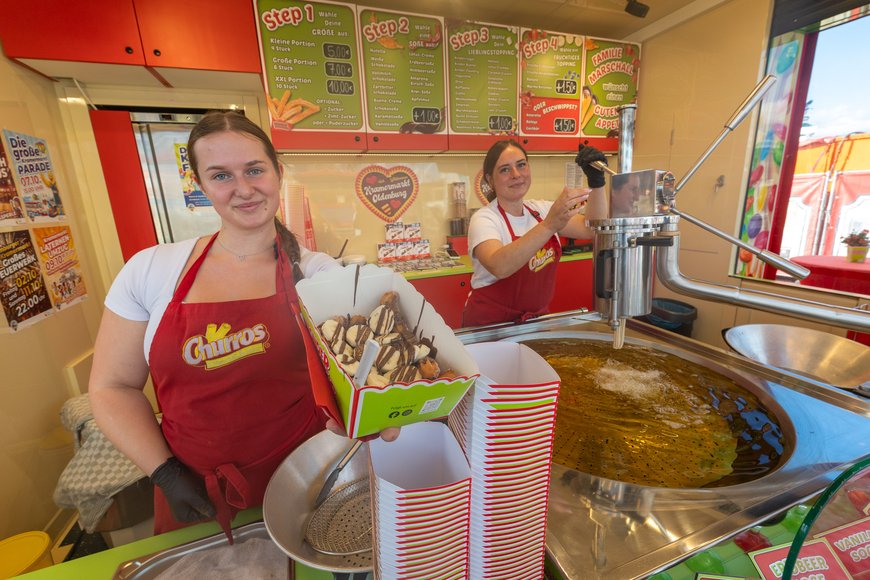Churros auf dem Kramermarkt 2026. Foto: Sascha Stüber