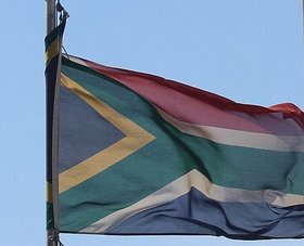 Südafrikanische Flagge. Foto: Stadt Oldenburg