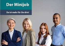 Titelseite der Minijobbroschüre. Grafik: Stadt Oldenburg/ChatGPT