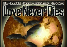 Das Plakat der Veranstaltung Love Never Dies. Bild: Love Never Dies