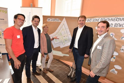 Zahlreiche Bürgerinnen und Bürger beteiligten sich an der Quartiersentwicklung. Foto: Stadt Oldenburg