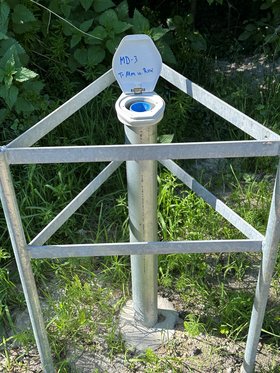 Die Stadt Oldenburg hat im Bereich des ehemaligen Schießstandes Grundwassermessstellen eingerichtet. Foto: Stadt Oldenburg