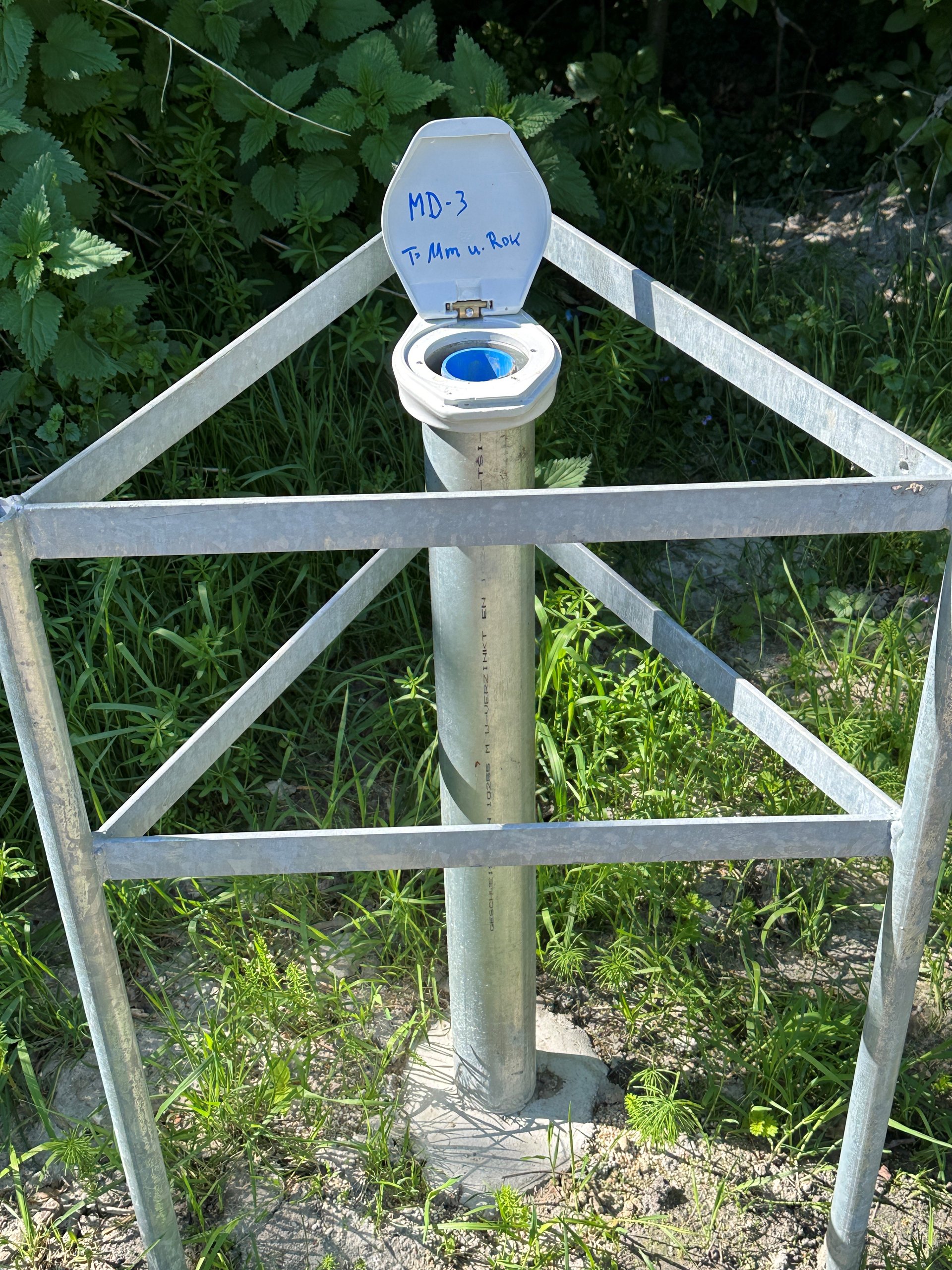 Die Stadt Oldenburg hat im Bereich des ehemaligen Schießstandes Grundwassermessstellen eingerichtet. Foto: Stadt Oldenburg