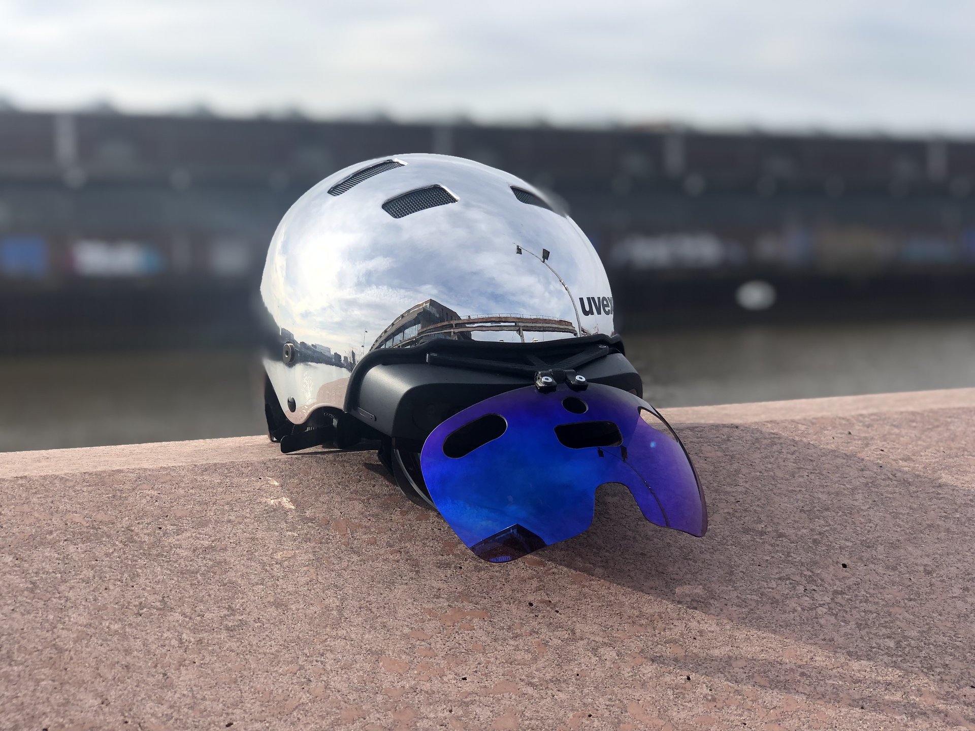 Prototyp des SmartHelms. Foto: RYTLE