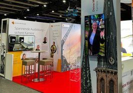 So sah der Messestand der Stadt Oldenburg im Jahr 2024 aus. Foto: Stadt Oldenburg