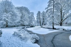 Der Oldenburger Schlossgarten im Winterkleid: Foto: Hans-Jürgen Zietz Der Oldenburger Schlossgarten im Winterkleid: Foto: Hans-Jürgen Zietz