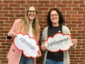 Mareike Kampen und Raisa Biebert, Foto: Stadt Oldenburg