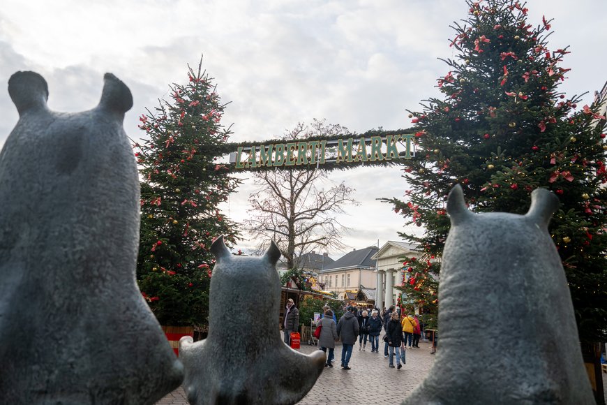 Sascha Stüber Blick auf den Lamberti-Markt 2025. Foto: Sascha Stüber