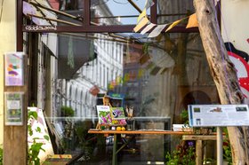 Färber-Atelier in der Baumgartenstraße 6. Foto: Foto: Oldenburger Kunstschule/Izabela Mittwollen