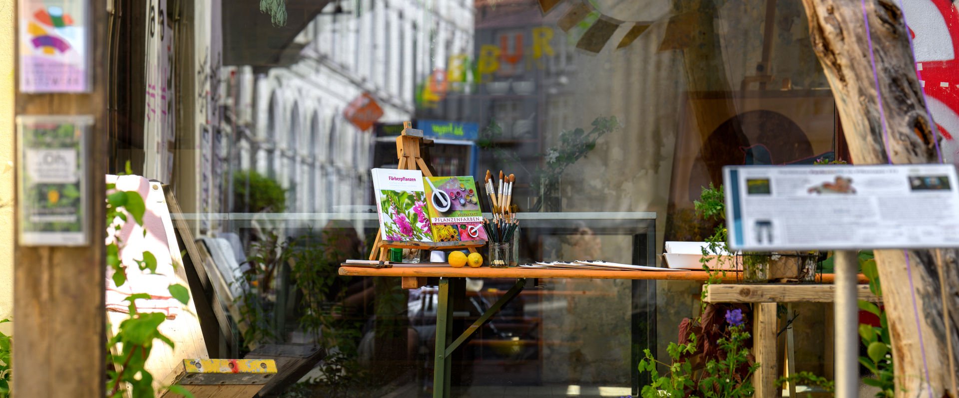 Färber-Atelier in der Baumgartenstraße 6. Foto: Foto: Oldenburger Kunstschule/Izabela Mittwollen