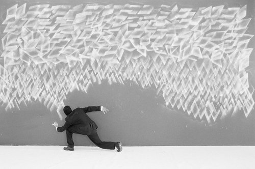 Robin Rhode, Promenade, Filmstill, Digitale Animation, 2008. Foto: Robin Rhode