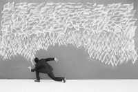 Robin Rhode, Promenade, Filmstill, Digitale Animation, 2008. Foto: Robin Rhode